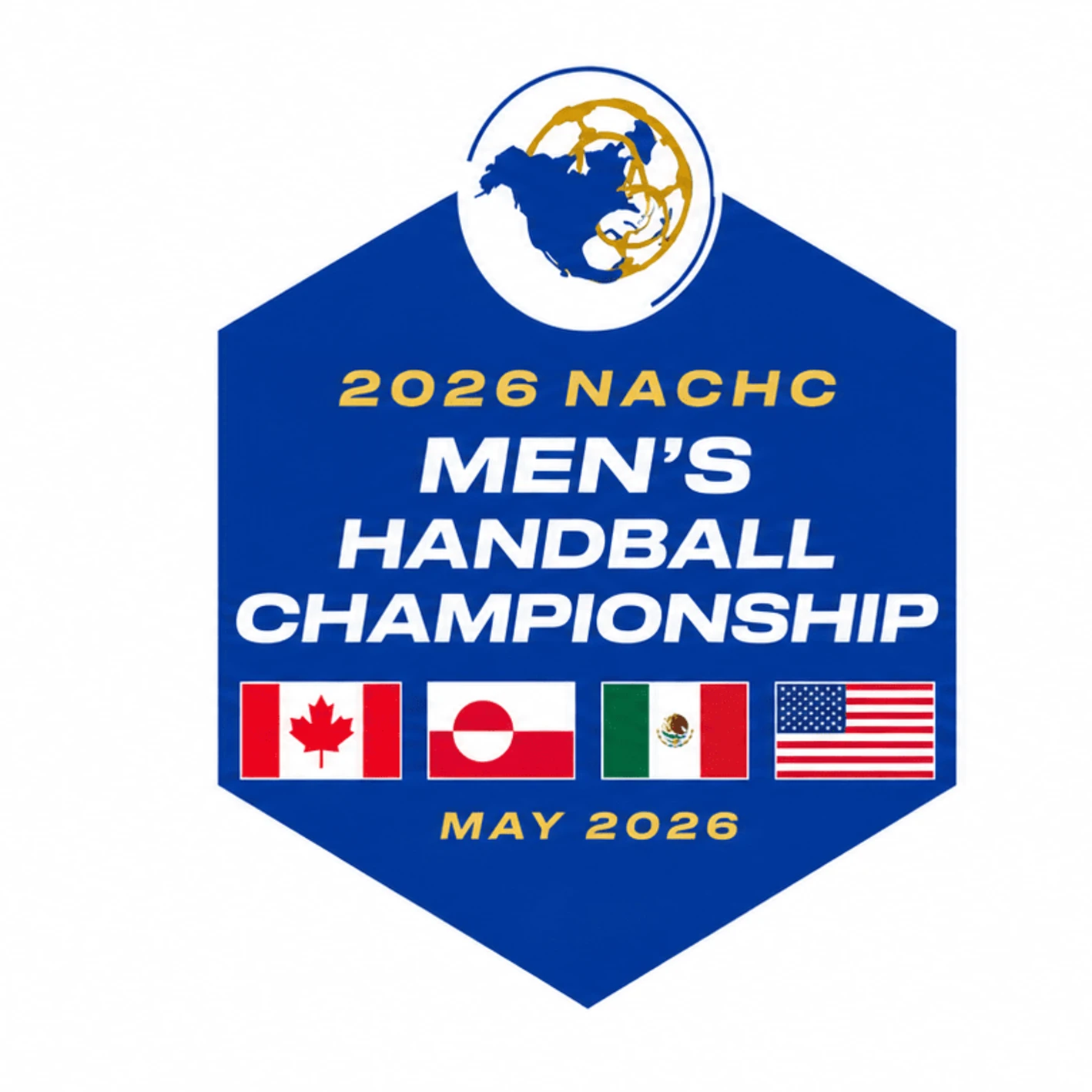 2026 NACHC Men's Handball Championship Logo